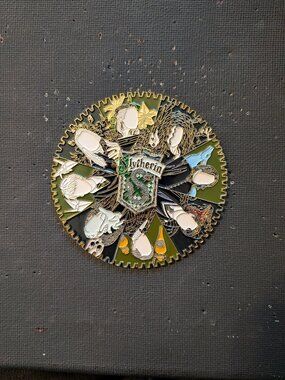 Slytherin Spinner pin